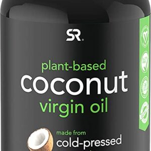 Extra Virgin Organic Coconut Oil Capsules | The Only Vegan Certified, Non-GMO Project Verified Coconut Capsule Available (120 Plant Gels)