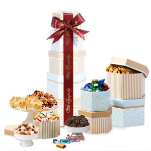 Broadway Basketeers With Sympathy Gift Basket