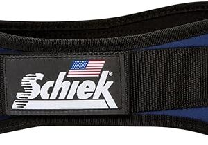 Schiek Sports Model 2004 Nylon 4 3/4" Weight Lifting Belt - Black